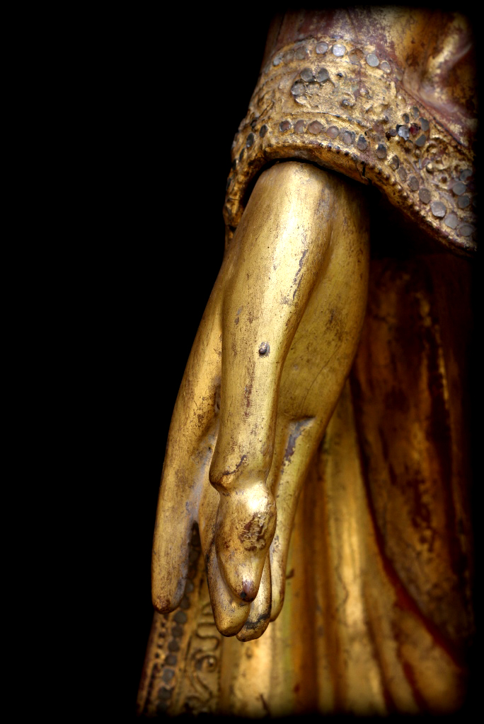 Extremely Rare Eary 19C Mandalay Burmese Buddha #A025